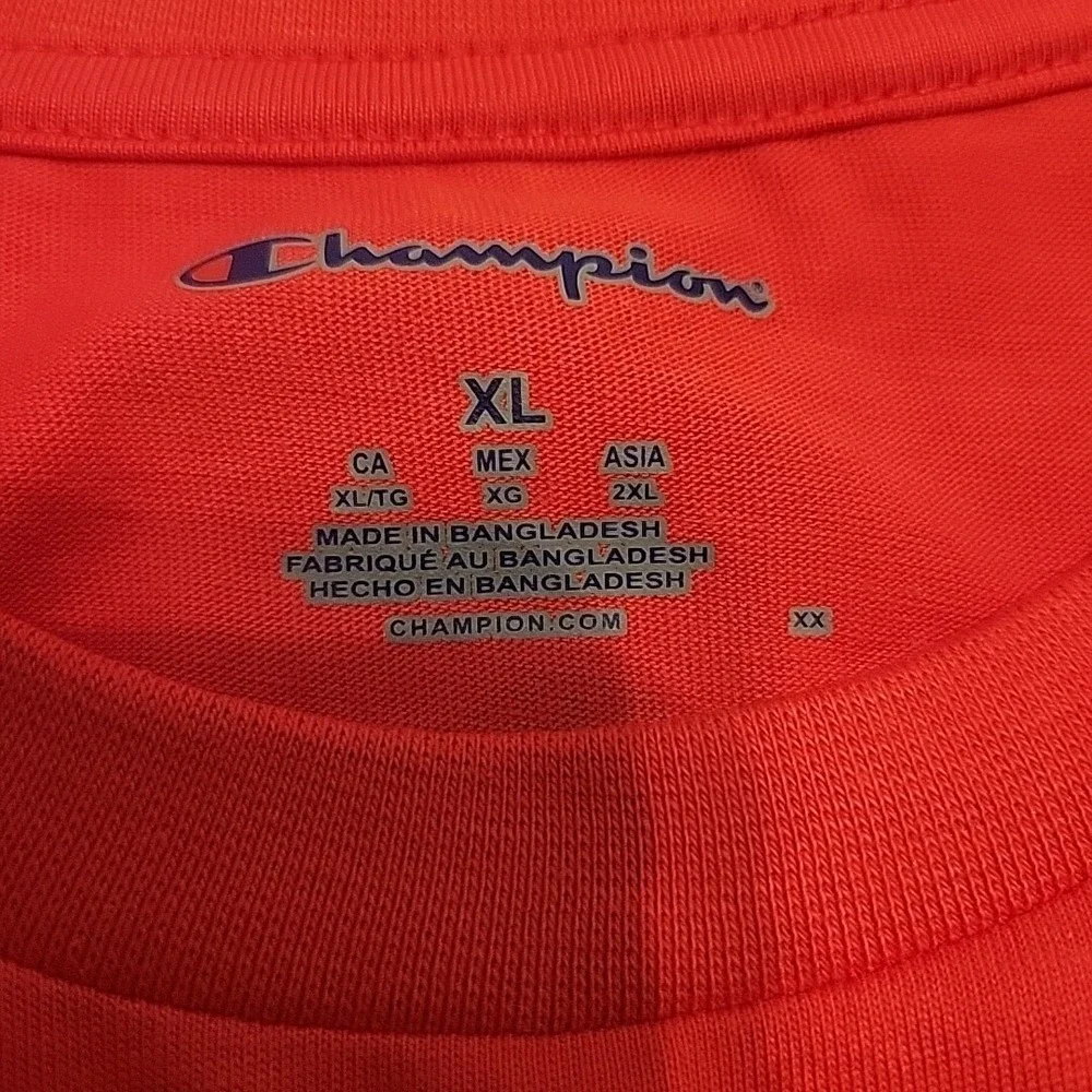 NEW Champion Georgia Bulldogs Shirt Adult Extra Large Red Short Sleeve Crewneck - Picture 12 of 13